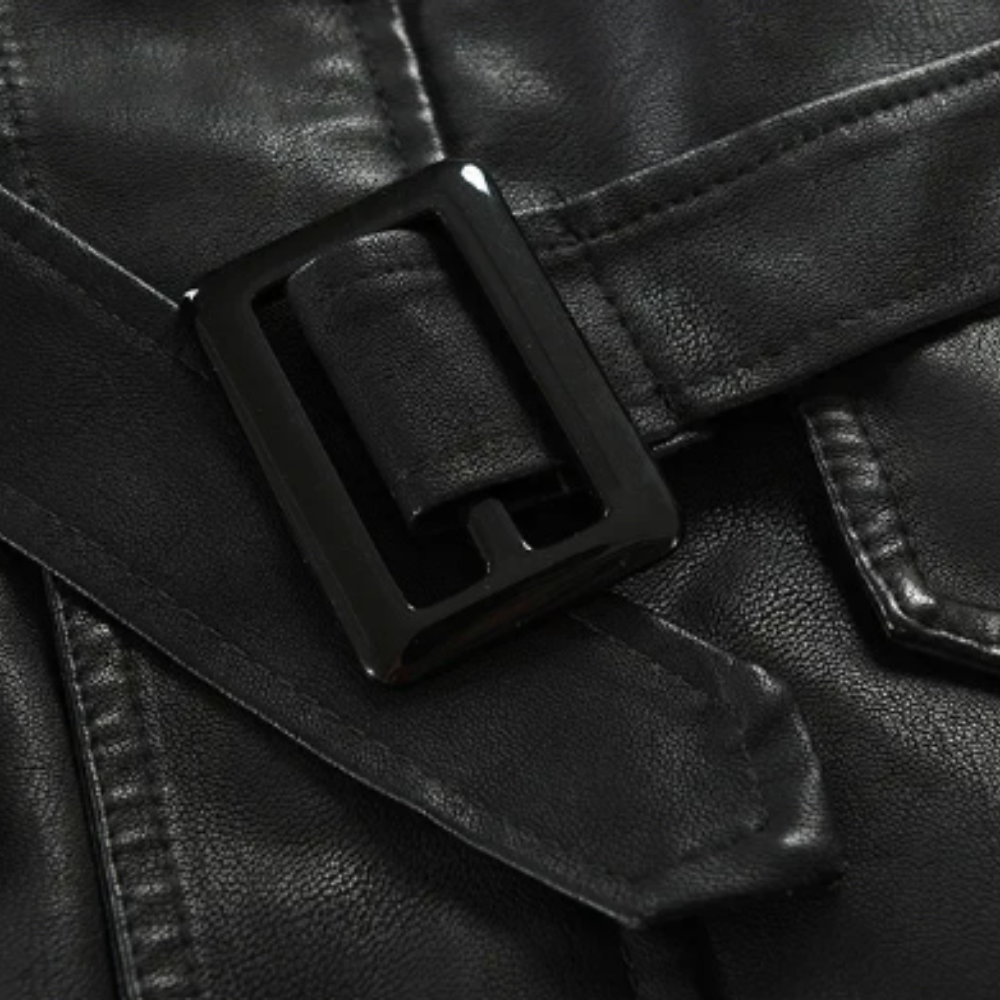 ANDRE™|ELEGANTE LANGARMS BIKER-JACKE