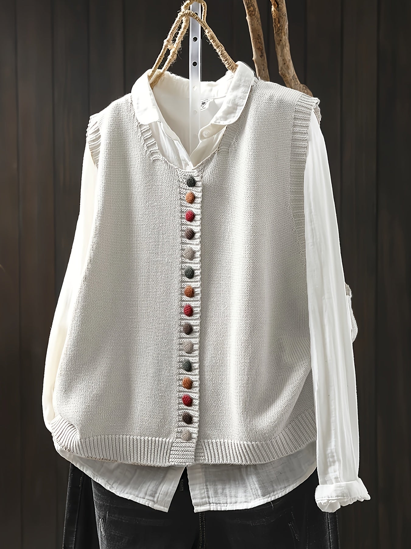 Gaelle | Elegante lässige Strickweste