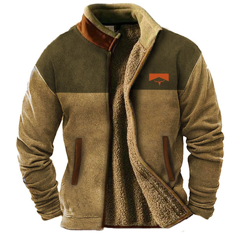 RENZ™|CASUAL-JACKE AUS FLEECE