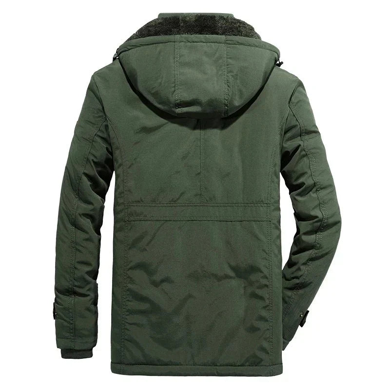 Bjorn - Warme Herren Fleece Winterjacke aus hochwertigem Wollmix