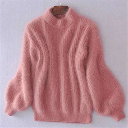 Jessica | Eleganter Pullover mit hohem Kragen