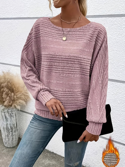 Marie – Lockerer Strickpullover