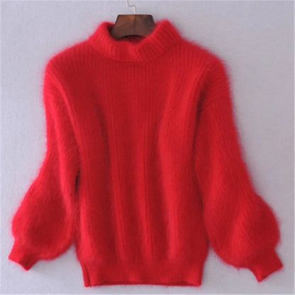 Jessica | Eleganter Pullover mit hohem Kragen