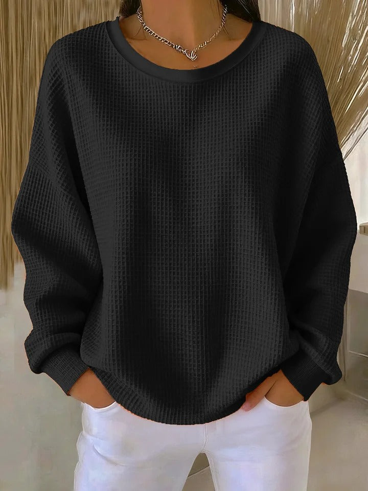Ella | Weicher Pullover mit raffiniertem Touch