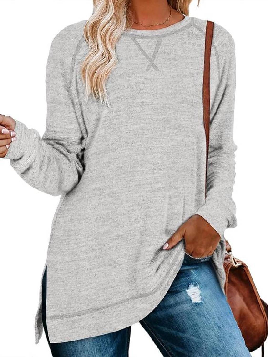 Paola | Weiche und lässige Langarmshirt