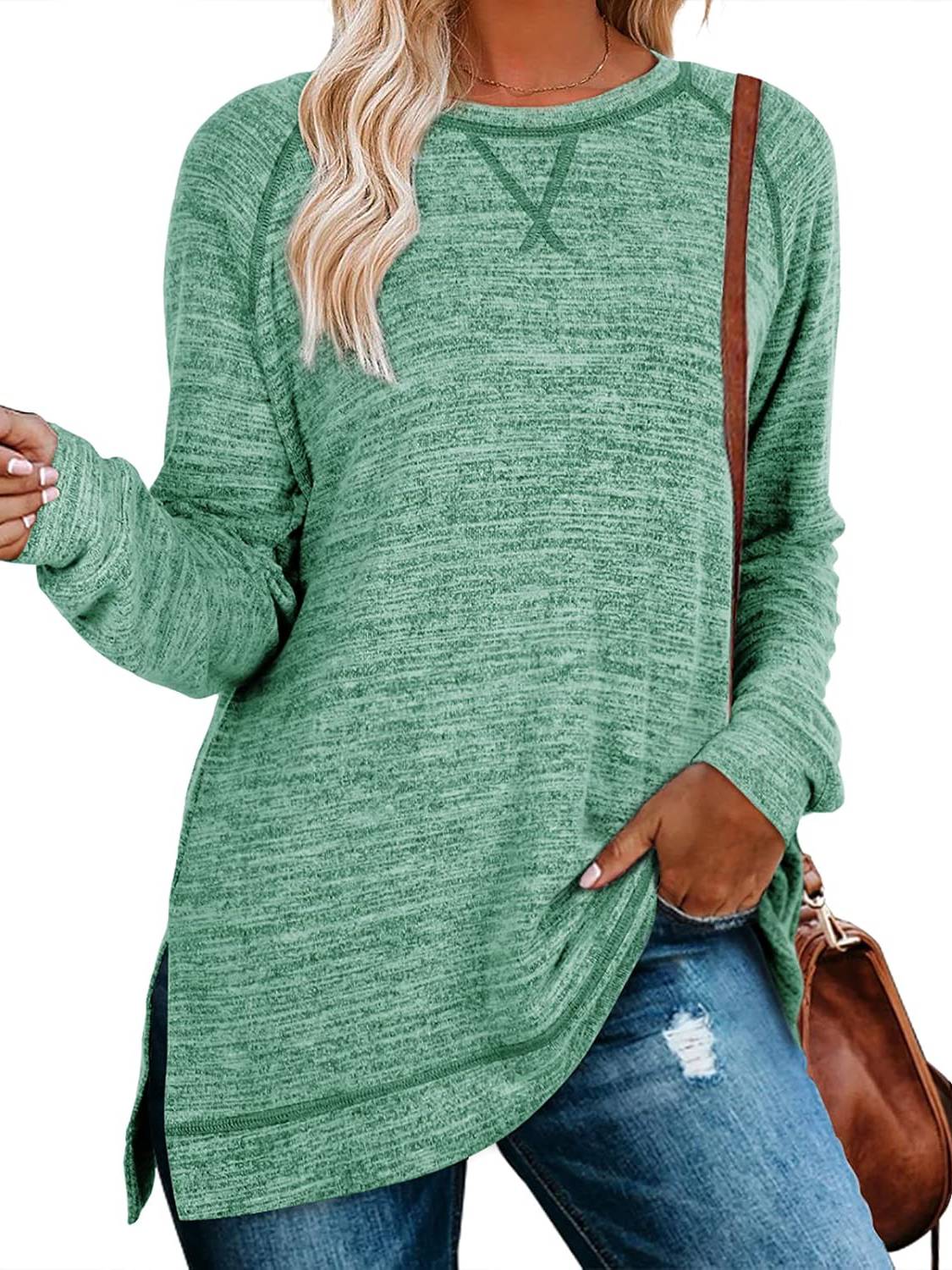 Paola | Weiche und lässige Langarmshirt