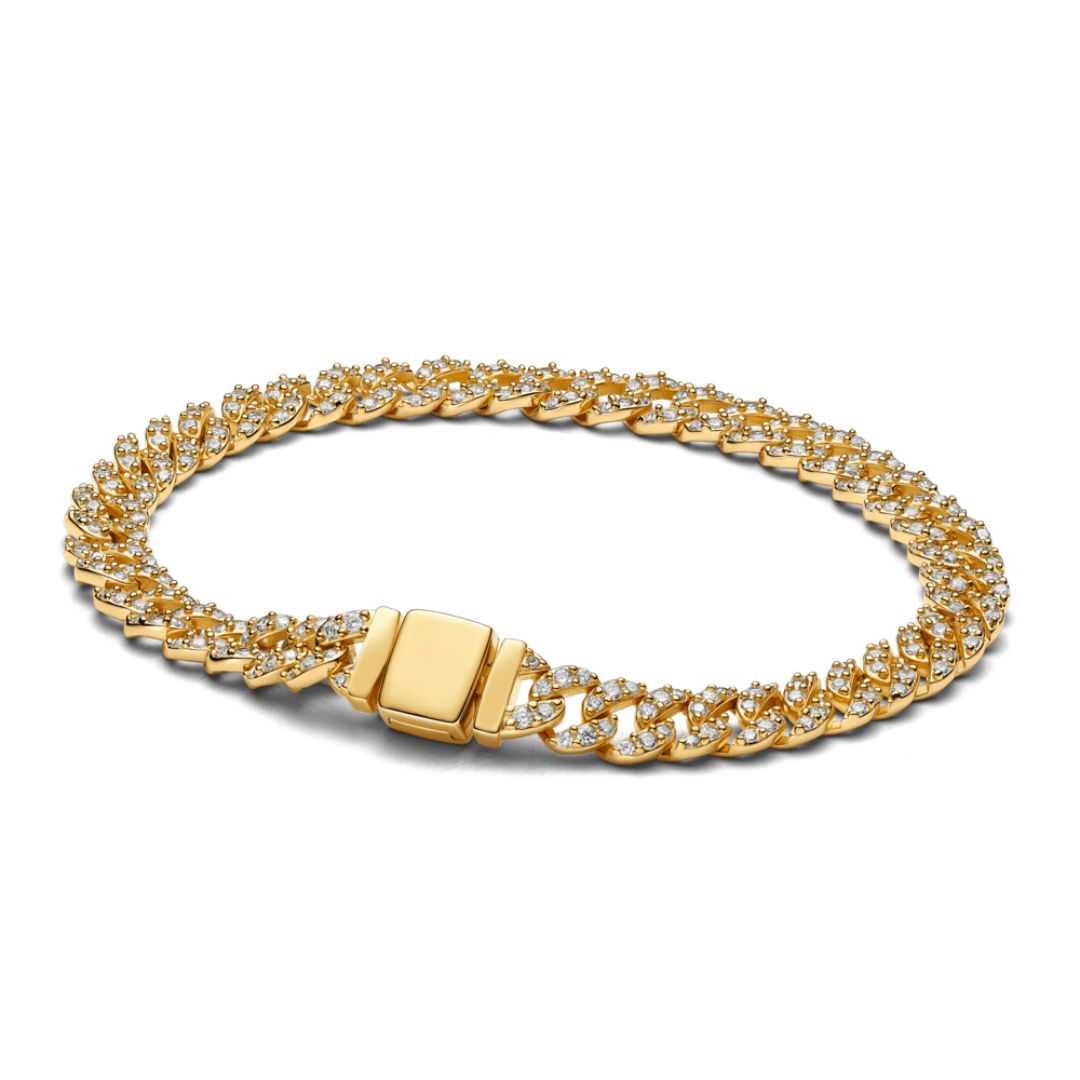 Kubanes Armband aus Moissanit