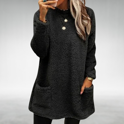 NORA - Fleece-Pullover mit Taschen