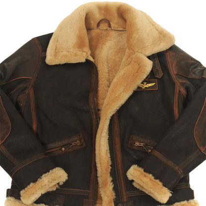 Maverick | Eleganter Leder-Mantel