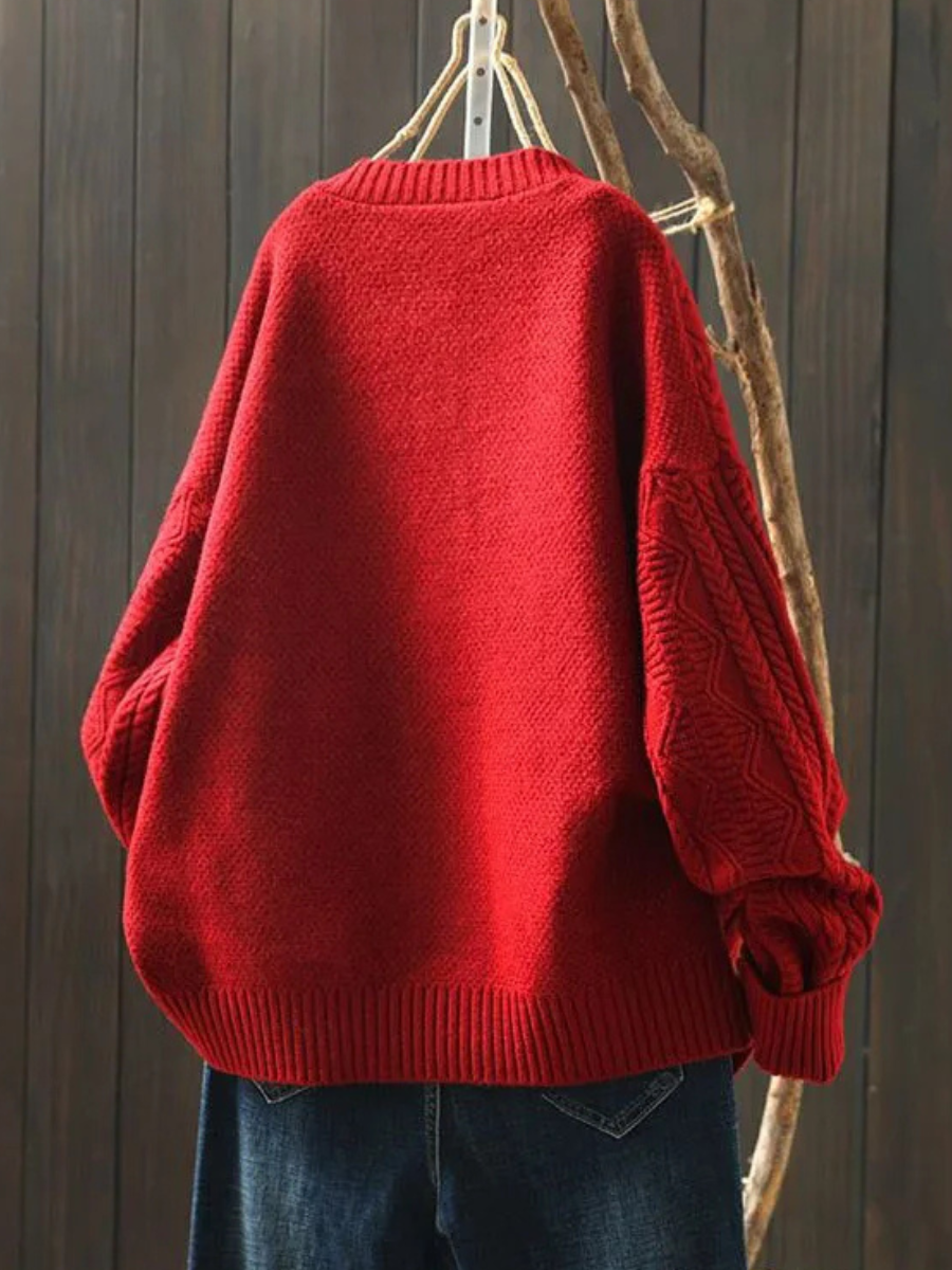 Marina | Cardigan aus weichem, geflochtenem Strick