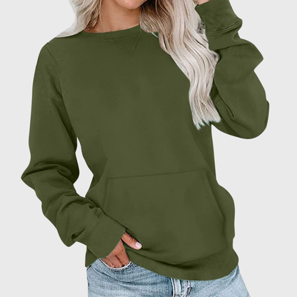 Giulia | Weicher Pullover mit Tasche