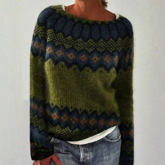 Isabella | Weicher Pullover mit raffiniertem Stil