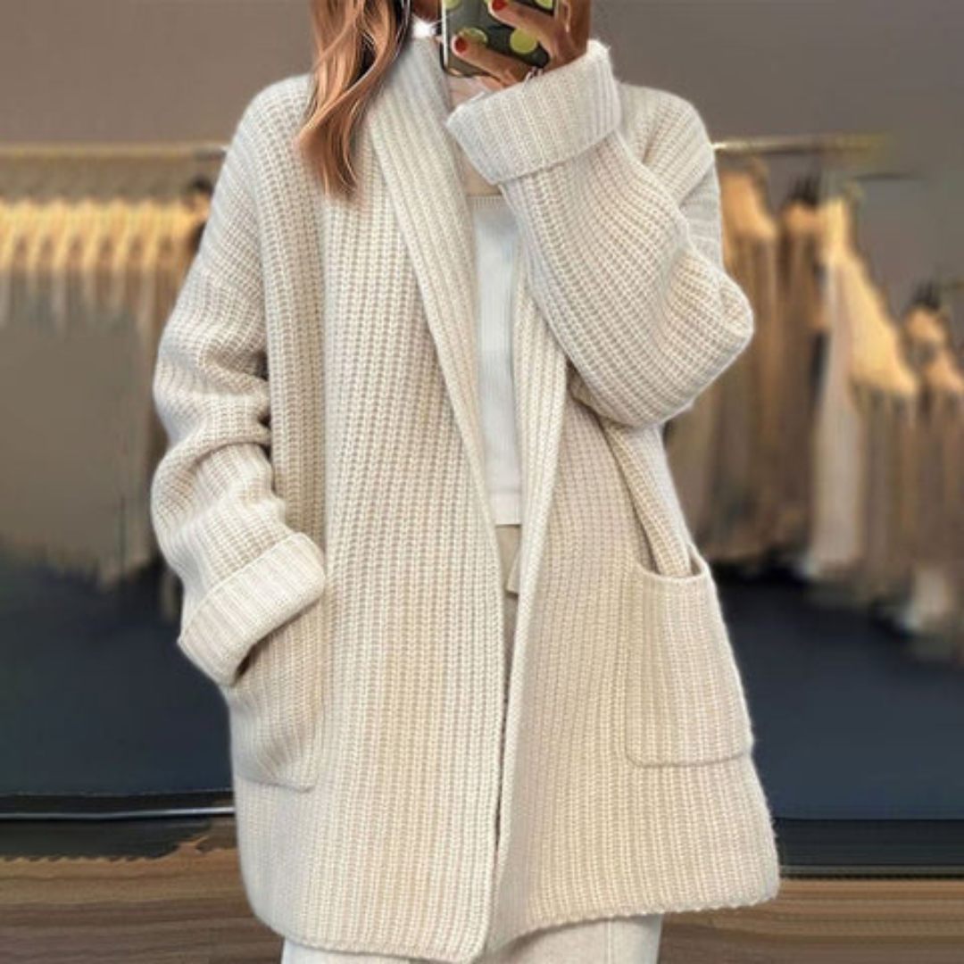 SERENYA - Gestrickter Cardigan