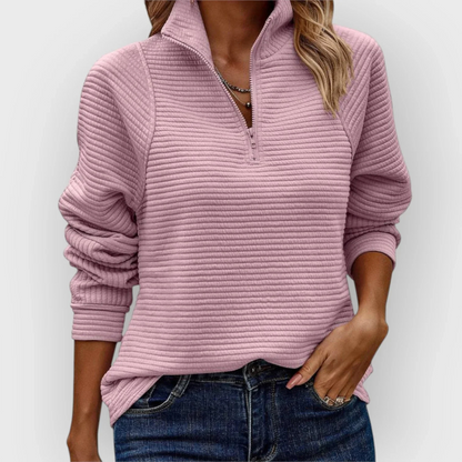 UTE - Eleganter Halb-zip Pullover