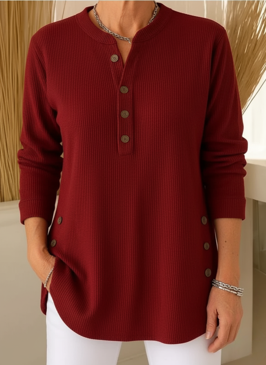 Laura | Weiche Strickpullover mit langen Ärmeln