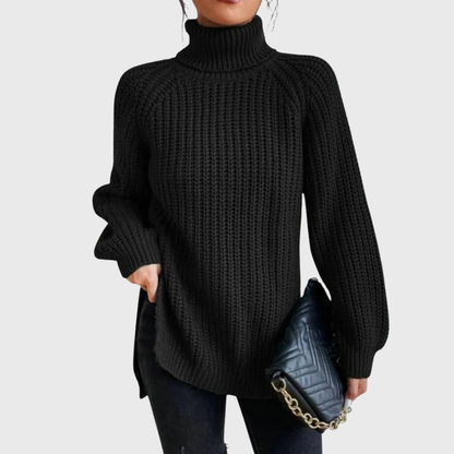 Mara | Pullover mit Stehkragen