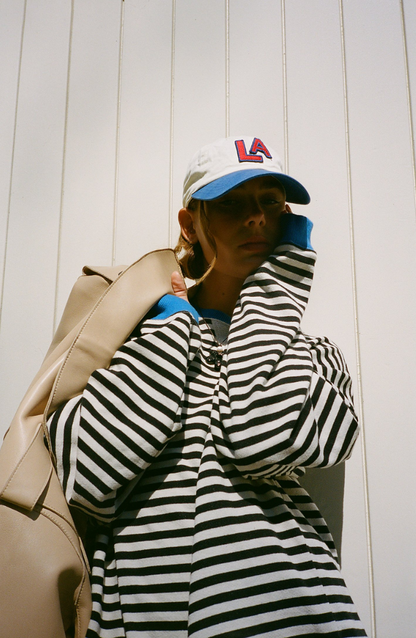 Skye | Oversized-Streifenpullover