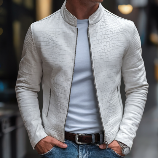 Maximus | Luxuriöse Pythonjacke