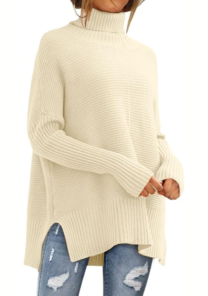 Elisa | Warmer, Wickel-Hochkragenpullover