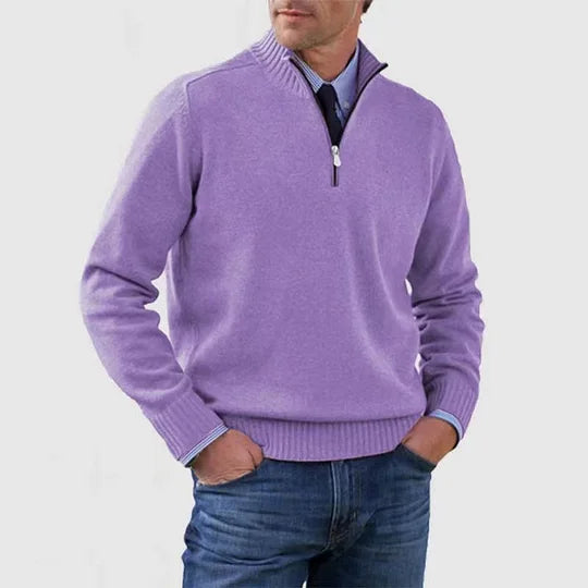 DERRICK™|PULLOVER MIT HALBEN REISSVERSCHLUSS