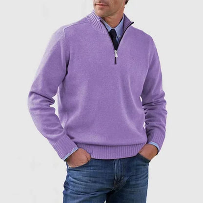 DERRICK™|PULLOVER MIT HALBEN REISSVERSCHLUSS
