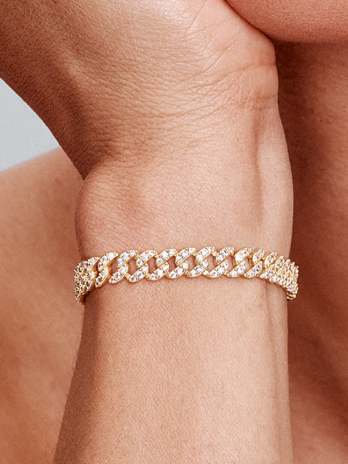 Kubanes Armband aus Moissanit