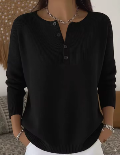 Vera | Elegante Strickjacke mit Knopfausschnitt