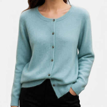 Sofia | Weiche Strickjacke aus Mischwolle