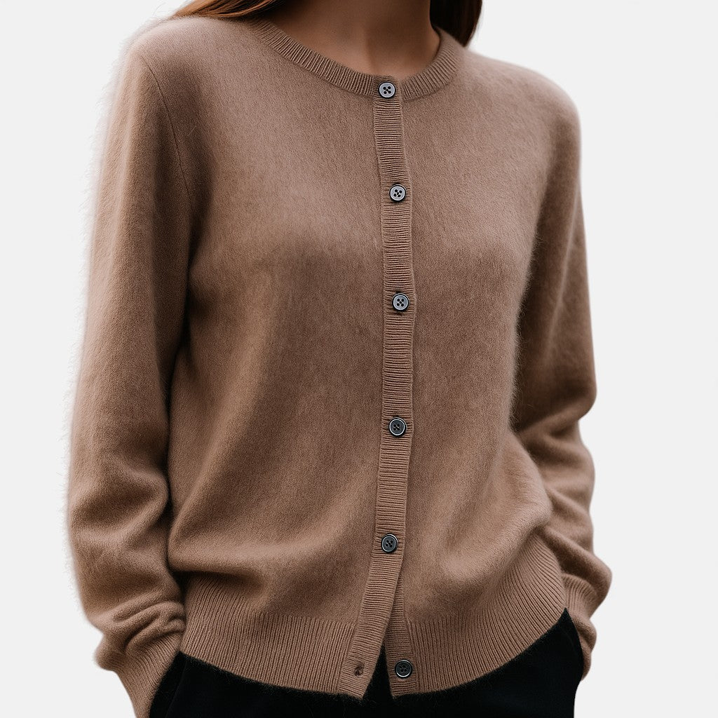 Sofia | Weiche Strickjacke aus Mischwolle