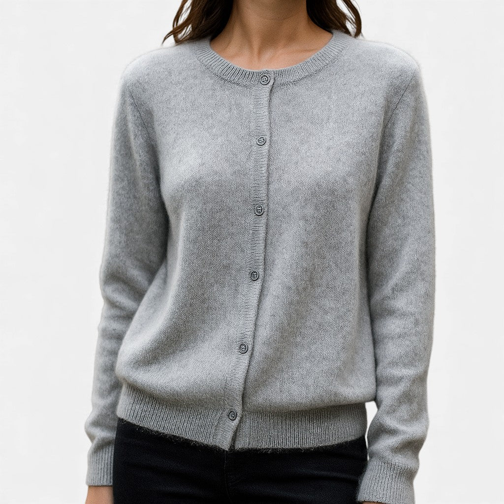 Sofia | Weiche Strickjacke aus Mischwolle