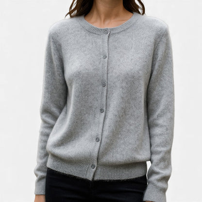 Sofia | Weiche Strickjacke aus Mischwolle