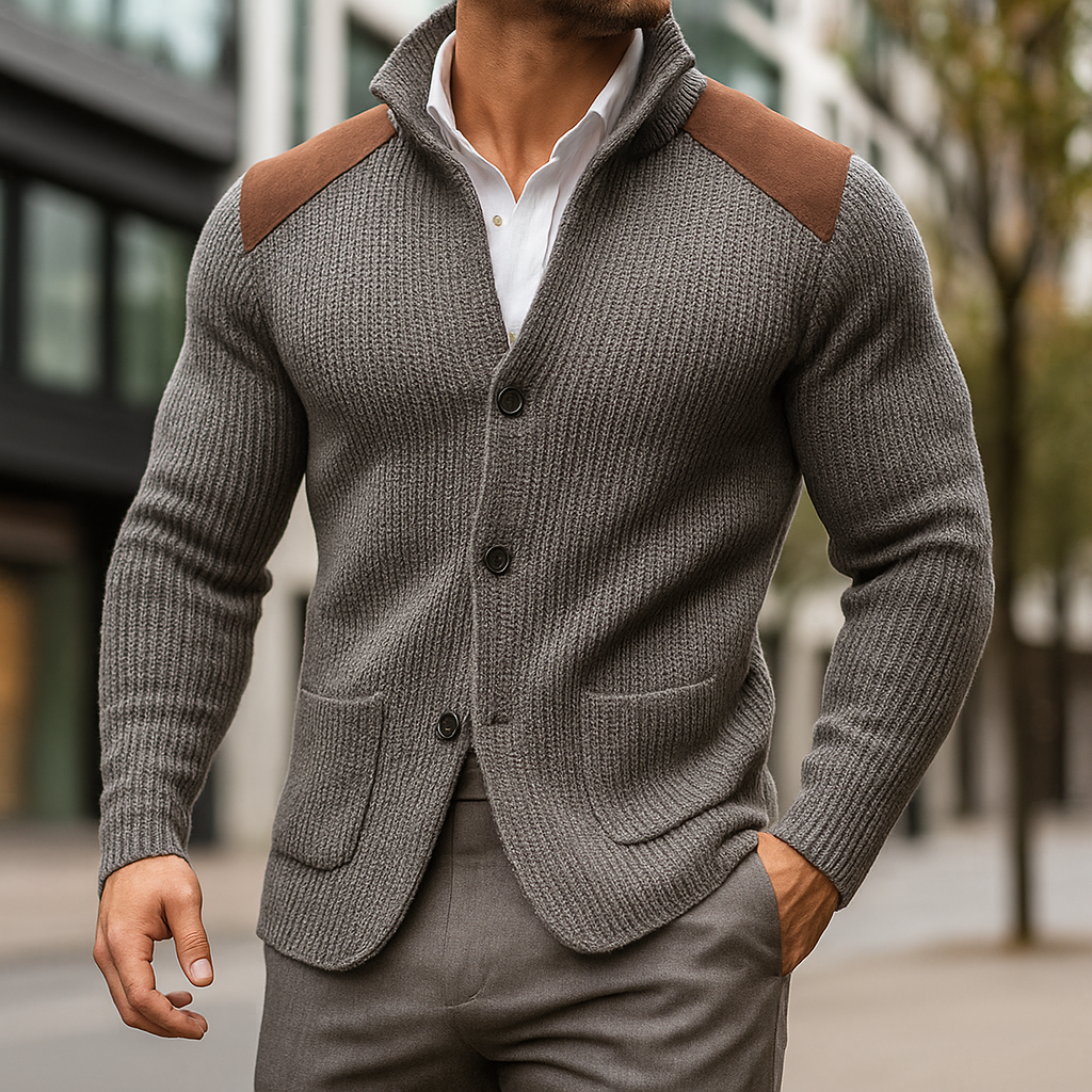 Dieter | BLAZER AUS STRUKTURIERTER STRICKWARE
