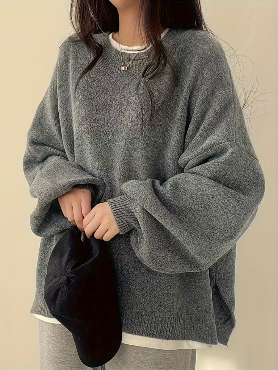 Sarela – Übergroßer, warmer und bequemer Pullover