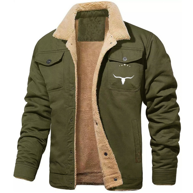 Stefano™ | Winterjacke mit warmem Sherpa-Innenfutter