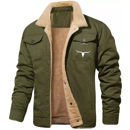 Stefano™ | Winterjacke mit warmem Sherpa-Innenfutter