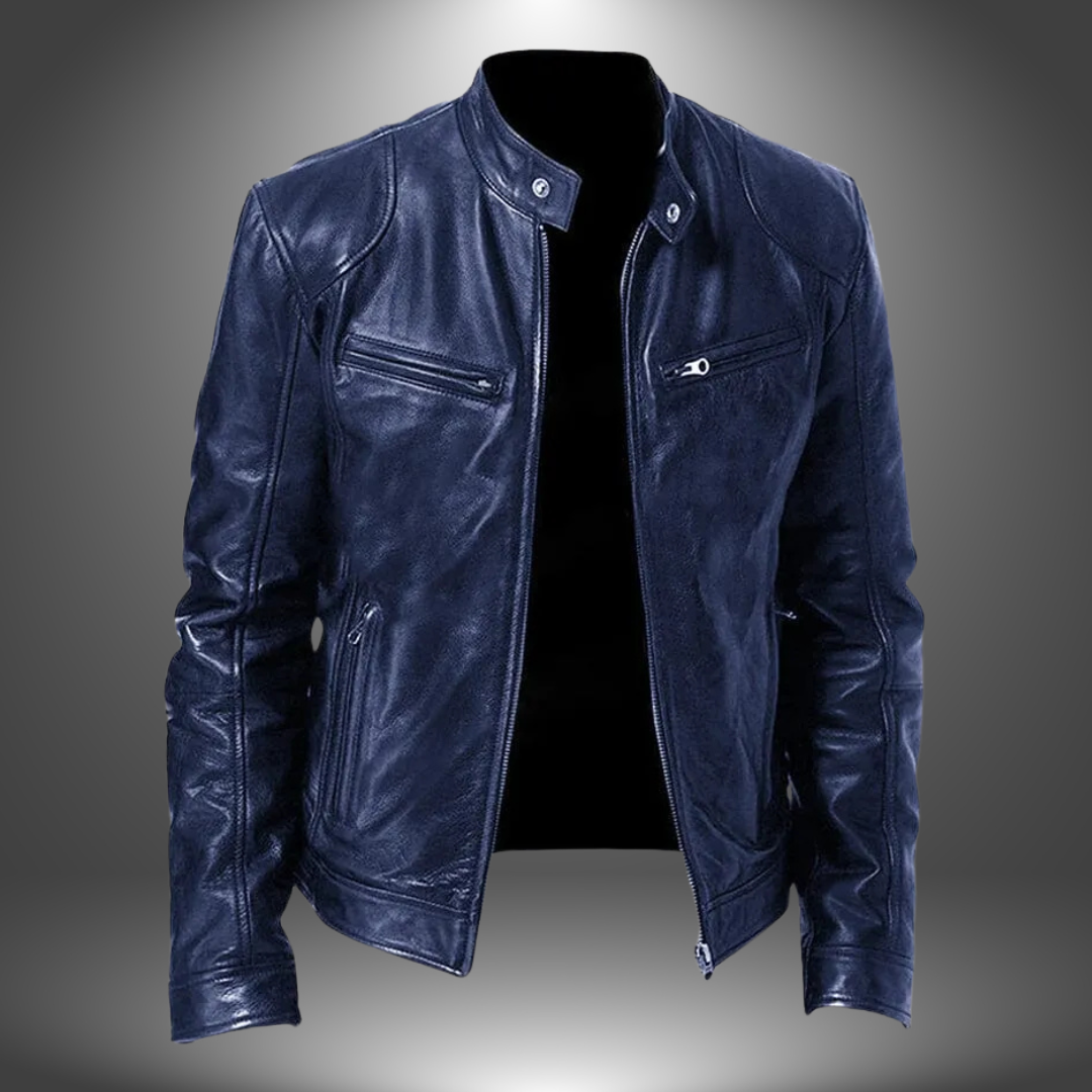MASSIMO|HANDGEFERTIGTE LEDERJACKE