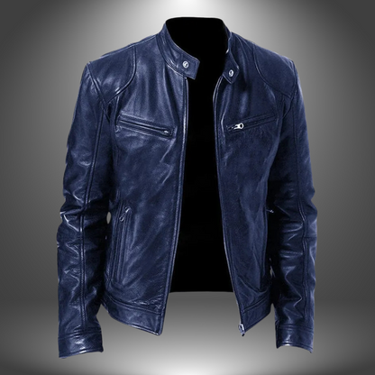 MASSIMO|HANDGEFERTIGTE LEDERJACKE