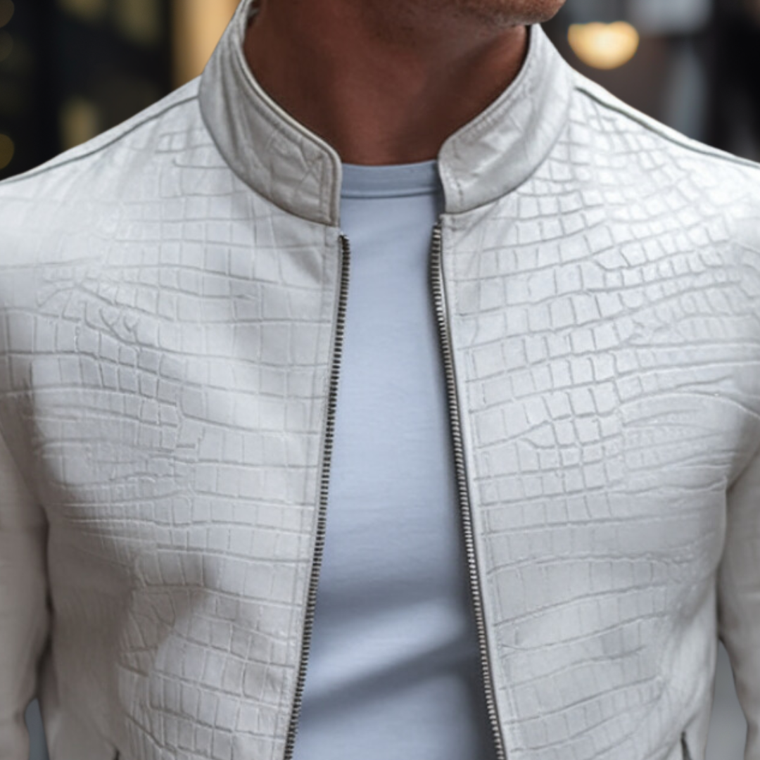 Maximus | Luxuriöse Pythonjacke