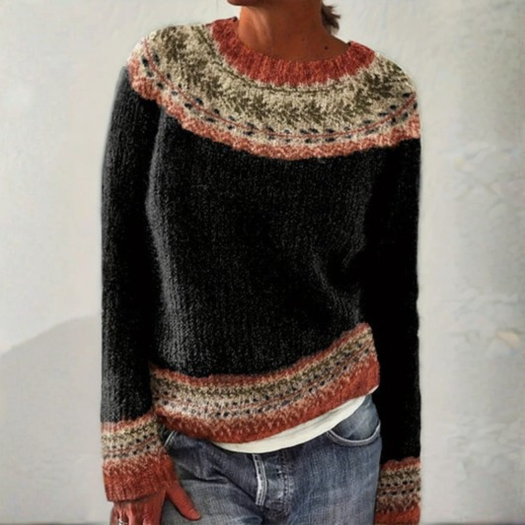 Isabella | Weicher Pullover mit raffiniertem Stil
