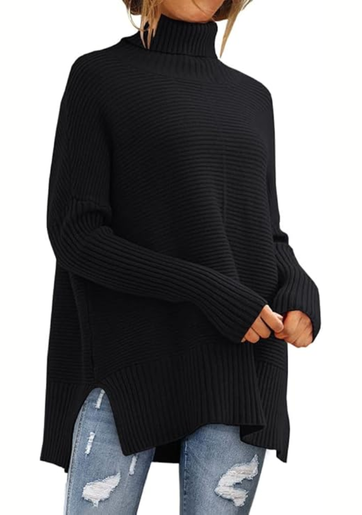 Elisa | Warmer, Wickel-Hochkragenpullover