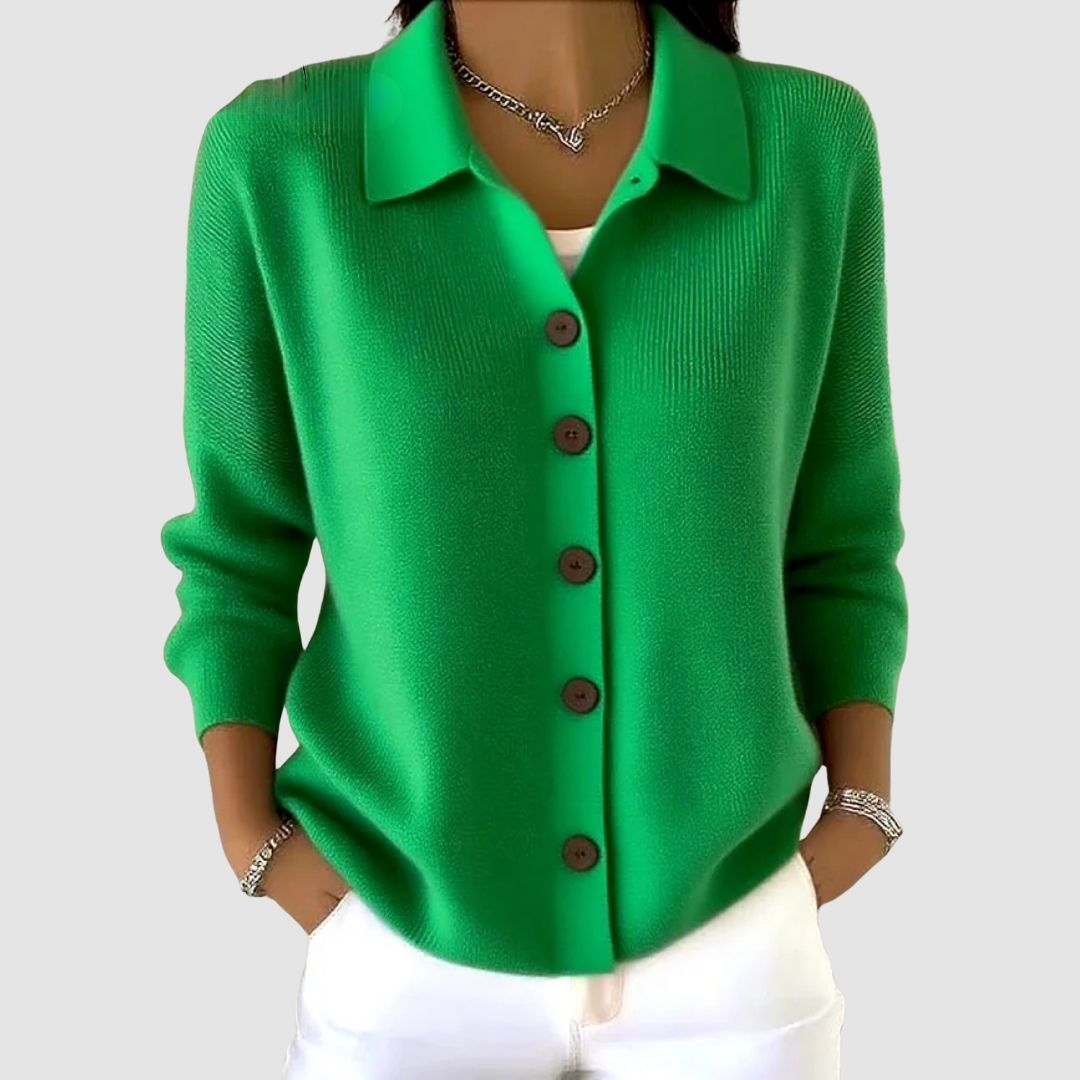 Joanna | Strickjacke mit Knöpfen