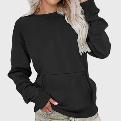 Giulia | Weicher Pullover mit Tasche