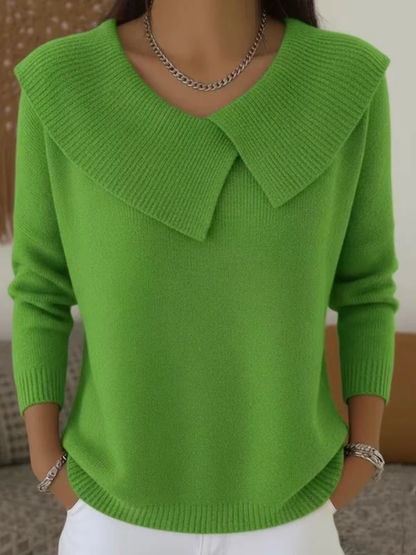 Lucia | Warme Strickjacke mit weichem Kragen
