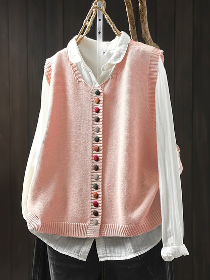 Gaelle | Elegante lässige Strickweste