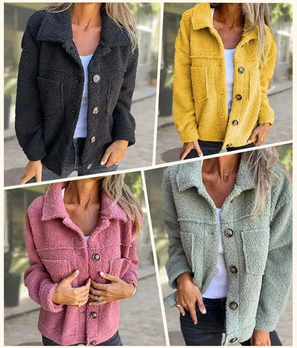 Bella | Warme Kurze Frühlingsjacke