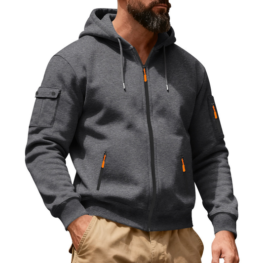 Sergio™ | Utility-Fleecejacke mit Reißverschluss