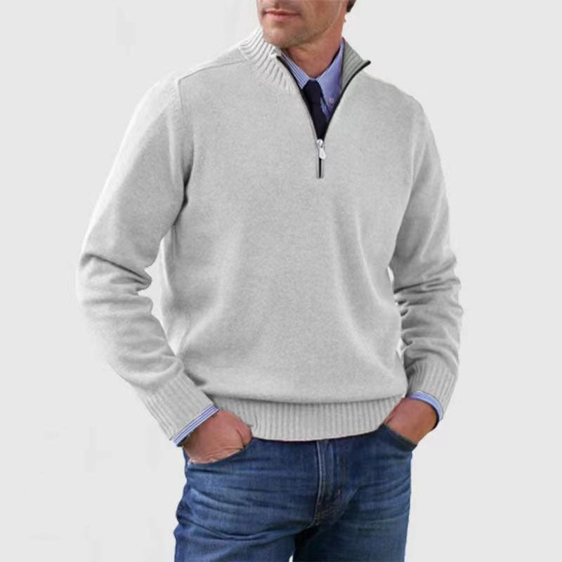 DERRICK™|PULLOVER MIT HALBEN REISSVERSCHLUSS