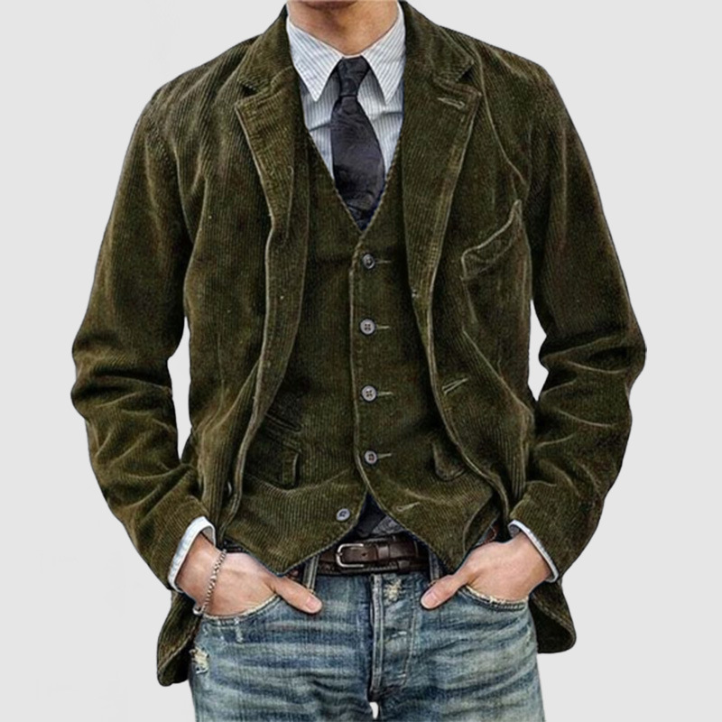 Emilio™ | Maßgeschneiderte Jacke aus Cord
