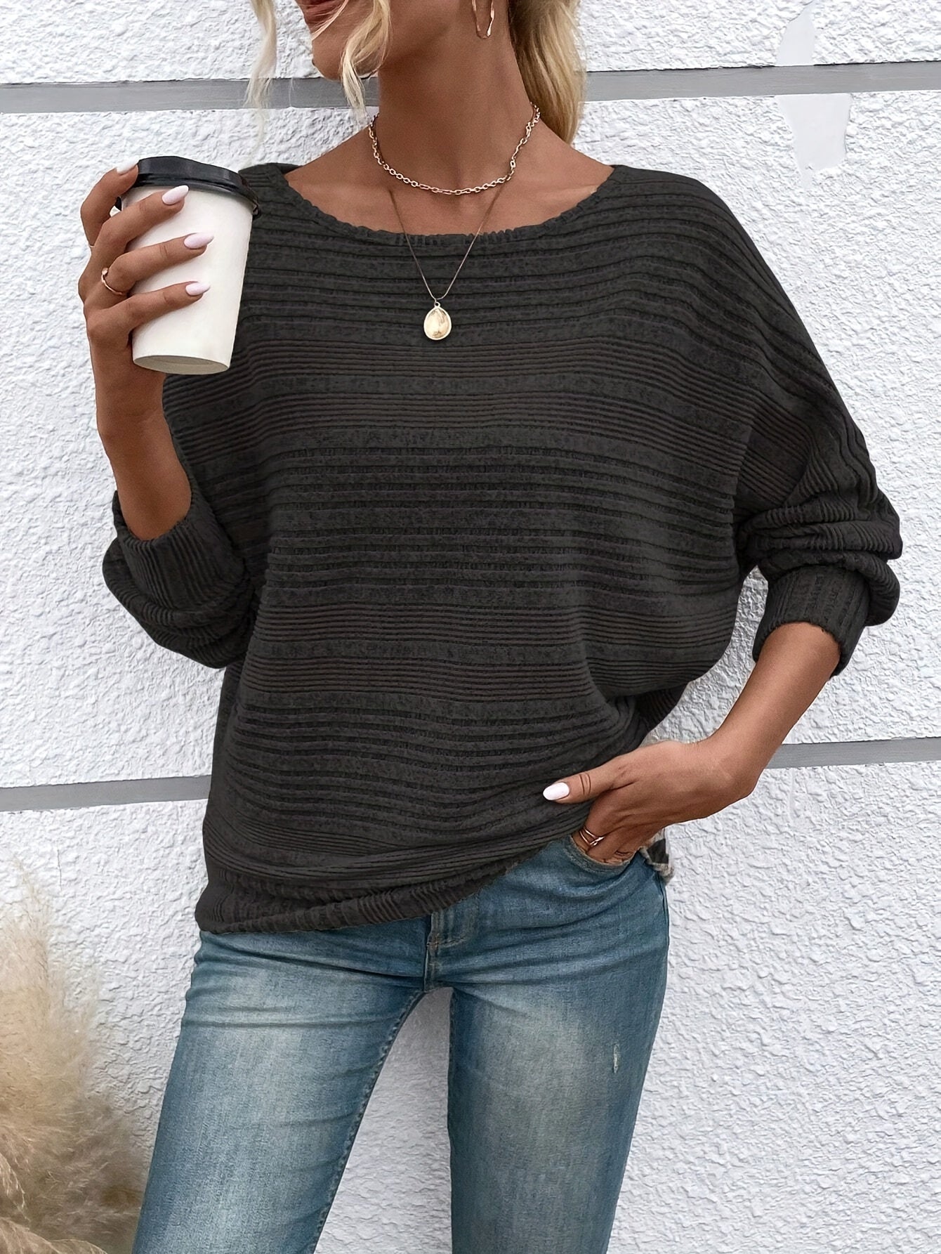 Marie – Lockerer Strickpullover
