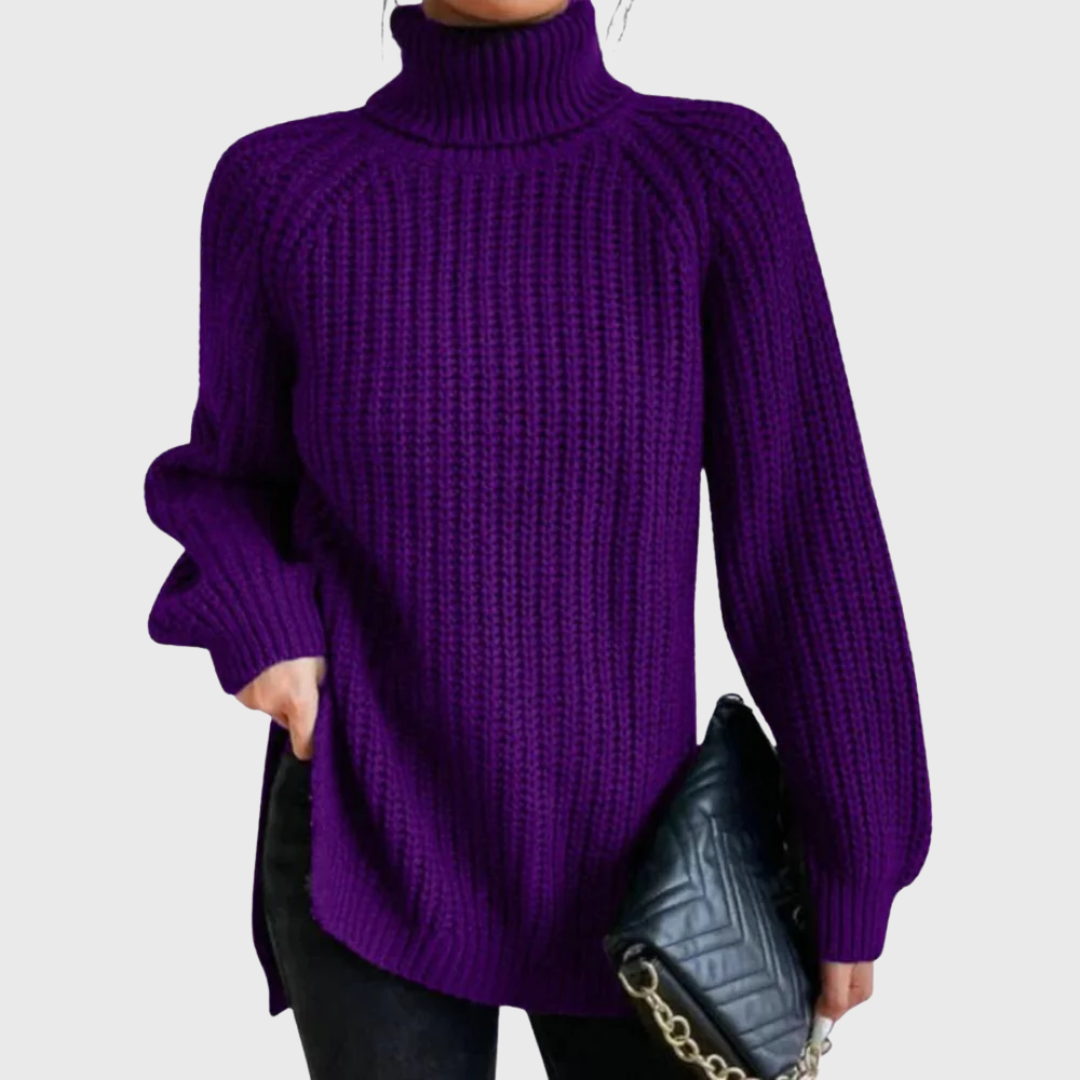 Mara | Pullover mit Stehkragen